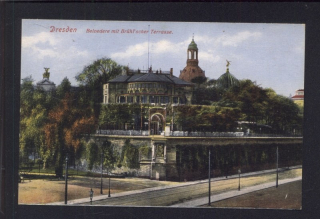 Dresden. Belvedere mit Brühl'scher Terrasse
