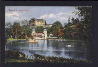 Dresden. Zwingerteich