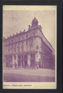 Budapest. Mátyás Király Kávéház