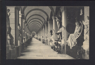 Genova. Camposanto Galleria
