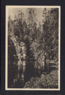 Adršpašské skály. Jezírko