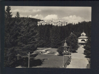 Vysoké Tatry. Tatranská Lomnica. Grand hotel Praha