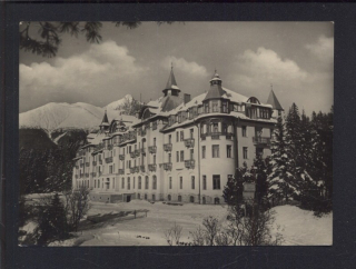 Vysoké Tatry. Tatranská Lomnica. Grand hotel Praha
