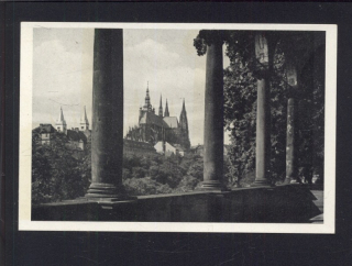 Praha. Pohled z Belvederu