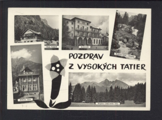Vysoké Tatry. Pozdrav z Vysokých Tatier