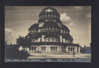 Sofia. Katedrála sv. Alexandra Něvského