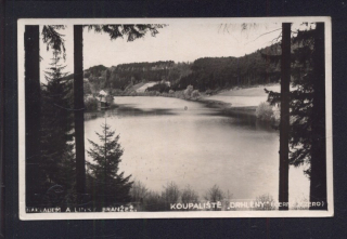 Kněžmost. Koupaliště "Drhelny" (Černé jezero)