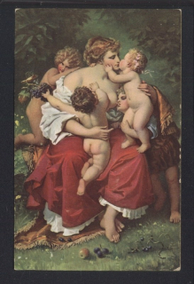 Wilhelm von Kaulbach - Caritas (litografie)