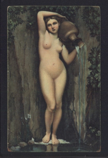 J. A. D. Ingres - Die Quelle (litografie)