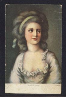 A. Graff - Gräfin Potocka (litografie)
