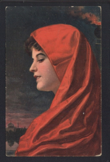 Wilhelm Hunger - Silvia (litografie)