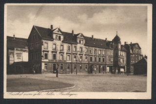 Gasthof zum Goldener Adler, Reutlingen. Karlsplatz