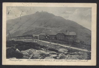 Riesengebirge, Die Schneekoppe / Krkonoše, Sněžka