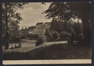 Lázně Jeseník. Priessnitzův pavilon
