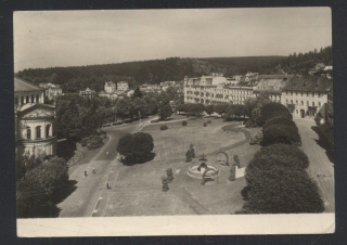 Mariánské lázně. Náměstí Klementa Gottwalda