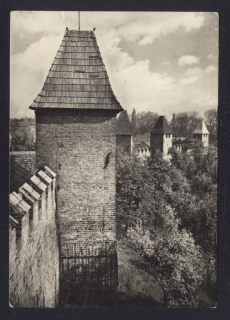 Nymburk. Městské hradby