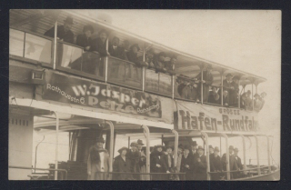 Hamburk. Hafenrundfahrt