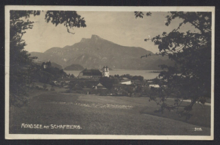 Mondsee mit Schafberg