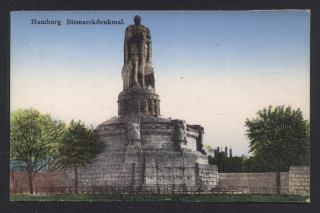 Hamburg. Bismarckdenkmal