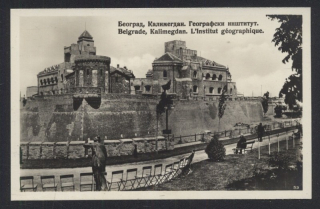 Belgrade, Kalimegdan. L'Institut géographique