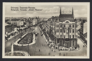 Belgrade. Tarazije. "Hotel Moscou"