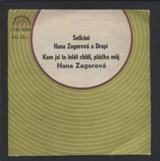 Hana Zagorová, Drupi - Setkání / Kam jsi to letět chtěl, ptáčku můj (SP)