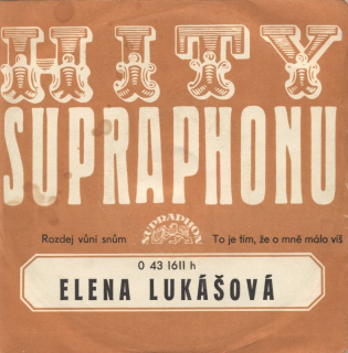 Elena Lukášová - Rozdej vůni snům / To je tím, že o mně málo víš