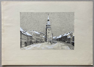 Velké Meziříčí (kresba)