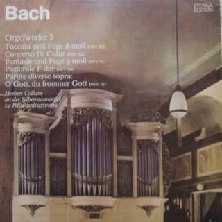 Johann Sebastian Bach - Orgelwerke 3 (LP)