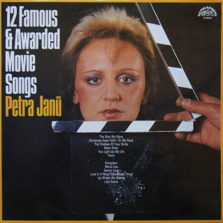 Petra Janů - 12 Famous  a  Awarded Movie Songs (LP)