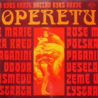 Václav Hybš se svým orchestrem - Václav Hybš hraje operetu (LP)