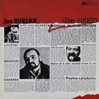 Jan Burian (Dan Fikejz) - Hodina duchů (LP)