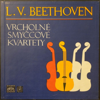 Ludwig van Beethoven - Vrcholné smyčcové kvartety (4 LP v krabici)