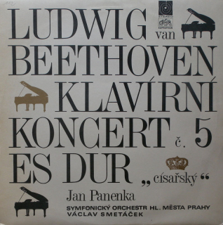 Ludwig Van Beethoven - Klavírní koncert č. 5 Es Dur pro klavír a orchestr, Císařský, Op. 74 (LP)