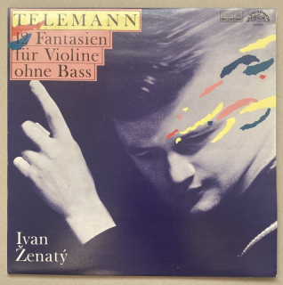 Telemann, Georg Philipp; Ivan Ženatý - 12 Fantasien Für Violine Ohne Bass (2LP)