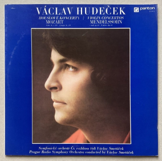 Mozart / Mendelssohn, Václav Hudeček, Prague Radio Symphony Orchestra, Václav Smetáček - Houslové koncerty = Violin Condertos (LP)