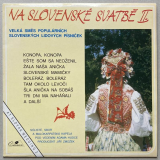 Malokarpatská kapela - Na slovenské svatbě II. = At Slovak Wedding 2 (LP)