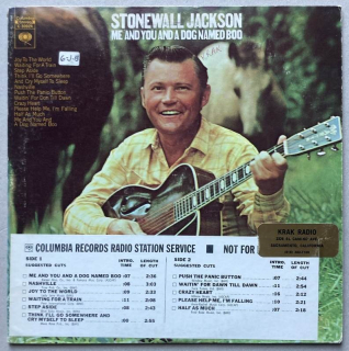 Stonewall Jackson - Me And You And A Dog Named Boo (LP)