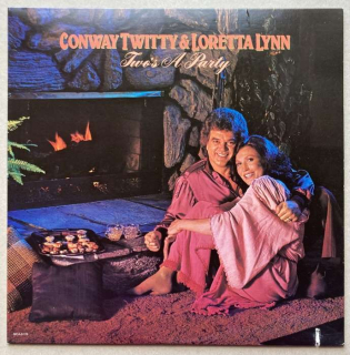Conway Twitty & Loretta Lynn - Two's A Party (LP)