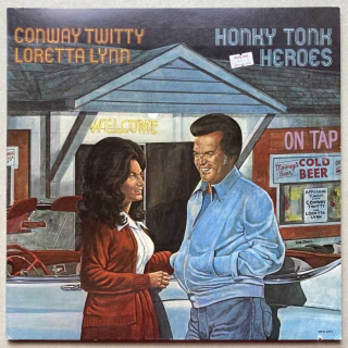 Conway Twitty & Loretta Lynn - Honky Tonk Heroes (LP)