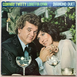 Conway Twitty & Loretta Lynn - Diamond Duet (LP)