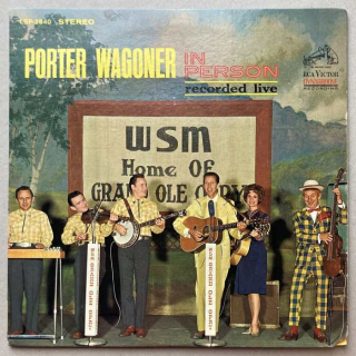 Porter Wagoner - In Person Recorded Live (LP)
