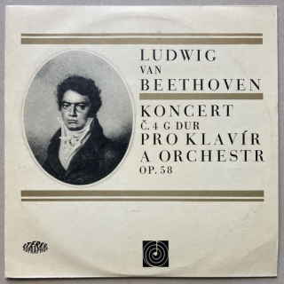 Ludwig van Beethoven, Ivan Moravec, Orchestr Vídeňského hudebního spolku, Martin Turnovský - Koncert č. 4 G dur pro klavír a orchestr, op. 58 / Sonáta č. 27 e moll pro klavír, op. 90 (LP)