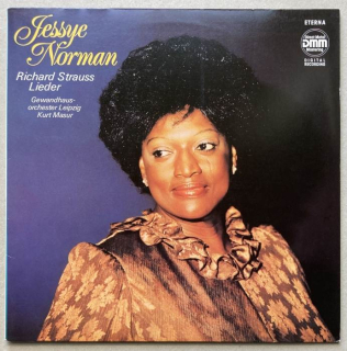 Jessye Norman, Gewandhausorchester Leipzig, Kurt Masur - Richard Strauss - Richard Strauss Lieder (LP)