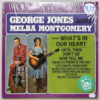 George Jones And Melba Montgomery - Singing What's In Our Heart (LP)