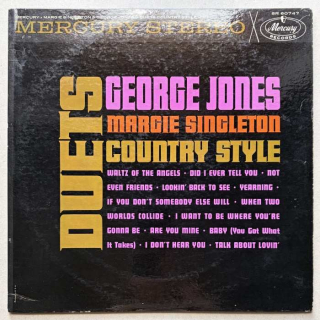 Margie Singleton & George Jones - Duets Country Style (LP)