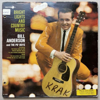 Bill Anderson And The Po' Boys - Bright Lights And Country Music (LP)