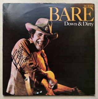 Bobby Bare - Down & Dirty (LP) - s podpisem