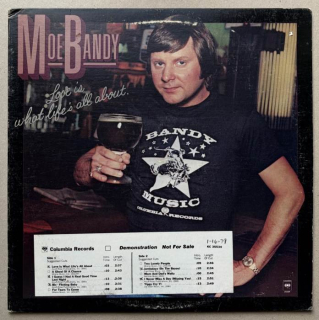 Moe Bandy - Love Is What Life's All About (LP)