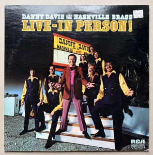 Danny Davis And The Nashville Brass - Live-In Person! (LP)